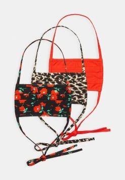 De gros ⭐ Friboo Se Vend Bas Prix 3 PACK - Masque en tissu accessoires imprimé animal unisex ❤️