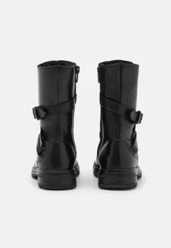 Coupon 🤩 Friboo Qualité Excellente LEATHER - Bottes à lacets bottes et bottines rond kids 👍 -Fiboo Style Magasin 5b8bdd1776fb45f8a96d0be3bfd5eb40
