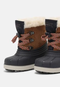 Bon marché ✨ Friboo Garantie De Qualité 100% LEATHER UNISEX - Bottes de neige chaussures de neige rond ❤️ -Fiboo Style Magasin 5c7b688527b34522900df05f24ab90a4