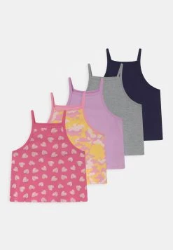 Le moins cher ❤️ Prix De Lancement Friboo 5 PACK - Débardeur t-shirts col carré enfant ✔️