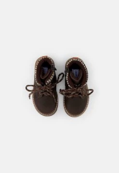 Coupon 😀 Friboo BOOTIES - Bottines à lacets - dark brown Meilleure qualité bottes et bottines rond enfant ✔️ -Fiboo Style Magasin 75d2ca71d27a49a3b02e4bd9c1edf450