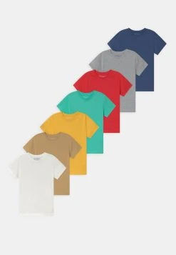 Offres ⭐ Friboo 7 PACK - T-shirt basique Qualité Fiable t-shirts col rond kids 🔥