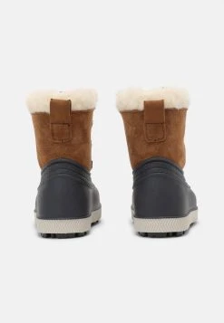 Bon marché ✨ Friboo Garantie De Qualité 100% LEATHER UNISEX - Bottes de neige chaussures de neige rond ❤️ -Fiboo Style Magasin aca4046ad35b40dfbbd60fc5c5fabdb6
