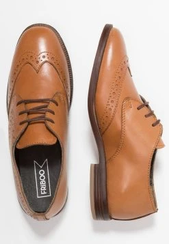 Tout neuf 🔥 Faible Prix Friboo LEATHER - Derbies derbies, richelieus & chaussures bateau rond male 🛒
