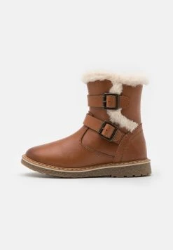 Budget 🤩 Friboo LEATHER - Bottines Prix Aimable bottes et bottines rond kids ✔️