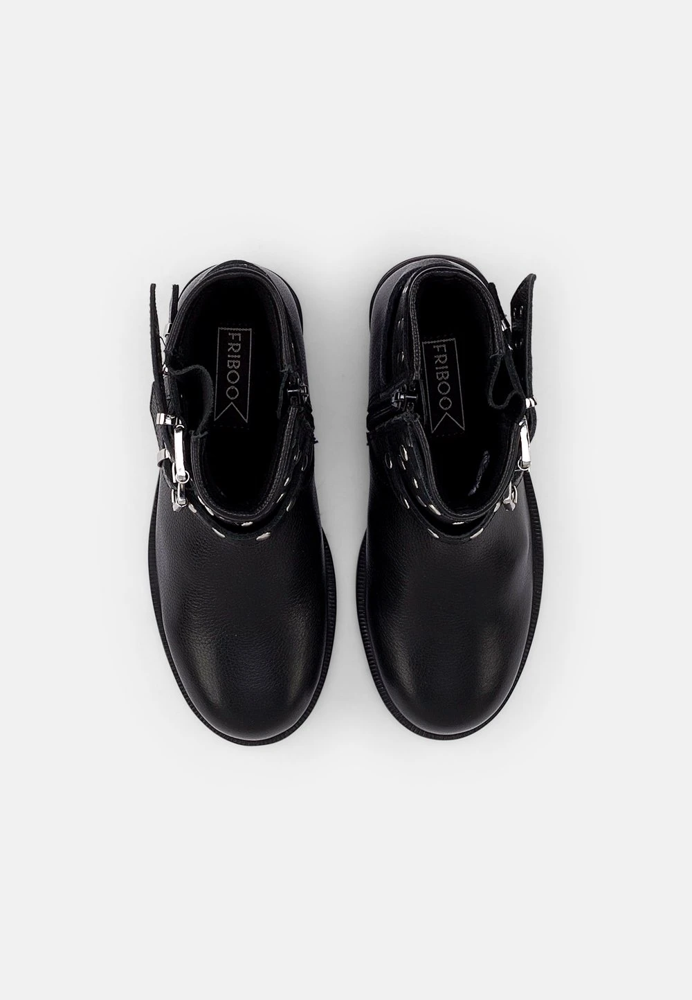 Grosses soldes ✨ Friboo 50% Off De Vente LEATHER BOOTIES - Santiags bottes et bottines rond kids 🔥 4 Grosses soldes ✨ Friboo 50% Off De Vente LEATHER BOOTIES - Santiags bottes et bottines rond kids 🔥 – Image 4