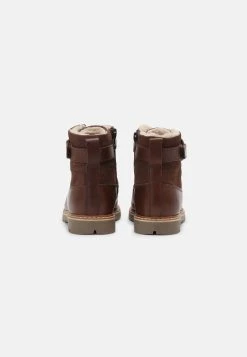 Top 10 ⌛ Friboo Vendre LEATHER - Bottines à lacets bottes et bottines rond kids ❤️ -Fiboo Style Magasin fb28f1966c02431d9276293fdc8f542e